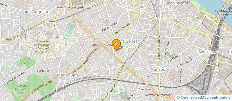 localisation de l'entreprise MADAME LILAS QUENNEHENT  BORDEAUX