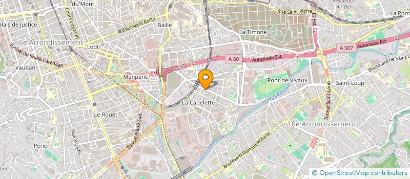 localisation de l'entreprise MADAME LILAS SAADAOUI à MARSEILLE