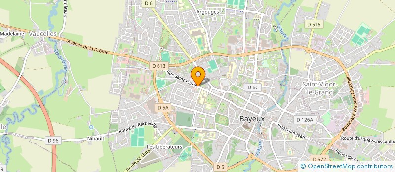 localisation de l'entreprise MADAME LILAS SANSA UMBA à BAYEUX