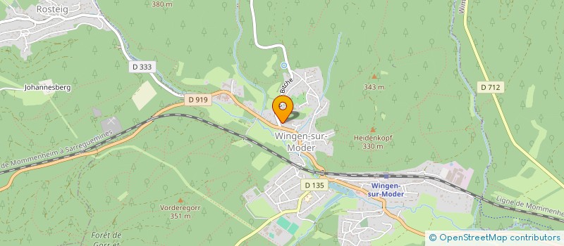 localisation de l'entreprise MADAME LILI AMIRYAN  WINGEN-SUR-MODER