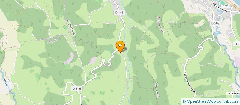 localisation de l'entreprise MADAME LILI ANNE BRES  ARTIGUELOUVE