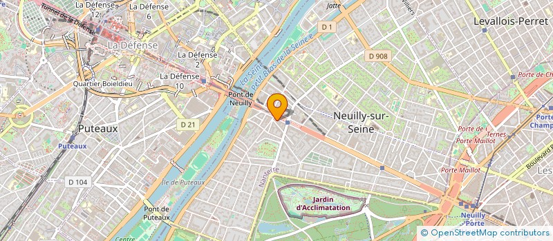 localisation de l'entreprise MADAME LILI BOUARD CANER à NEUILLY-SUR-SEINE