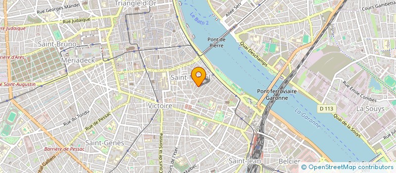 localisation de l'entreprise MADAME LILI DUBOURG  BORDEAUX