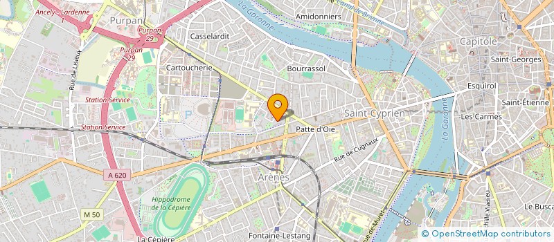 localisation de l'entreprise MADAME LILI JOUILLAT  TOULOUSE