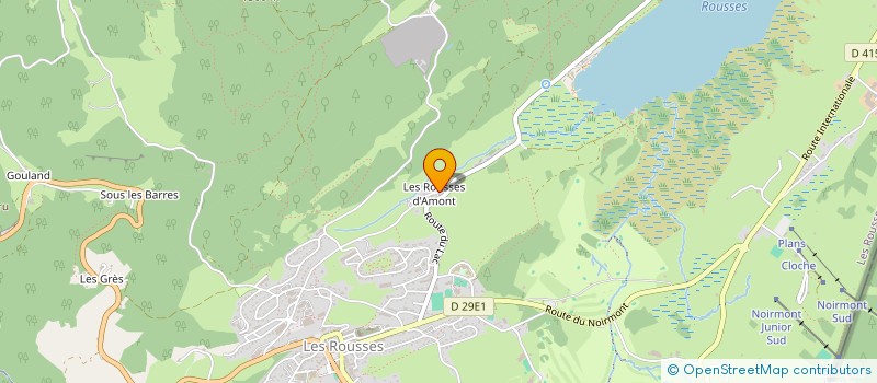 localisation de l'entreprise MADAME LILI KHANAMATH  LES ROUSSES