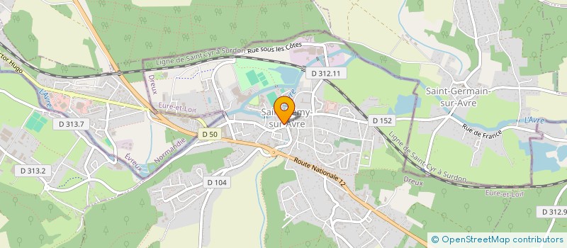 localisation de l'entreprise MADAME LILI KYOTA à SAINT-REMY-SUR-AVRE