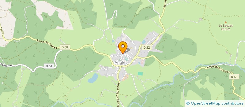 localisation de l'entreprise MADAME LILI LINGET  ANGLES