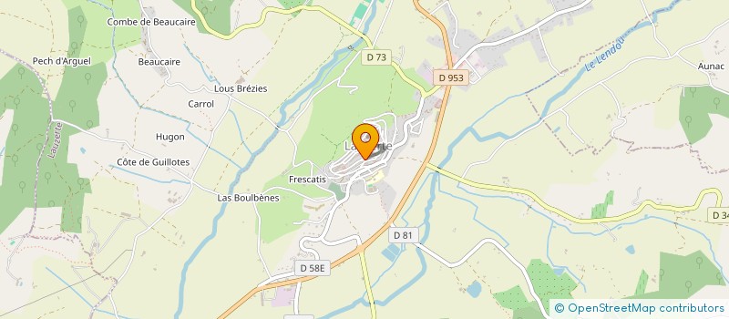 localisation de l'entreprise MADAME LILI MARKUS  LAUZERTE