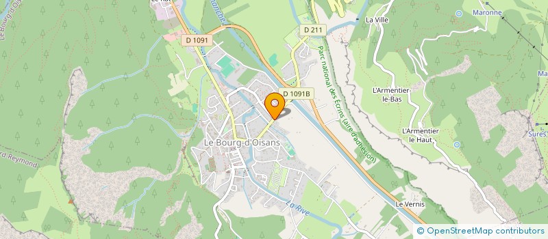 localisation de l'entreprise MADAME LILI-MEIJE LAO  LE BOURG-D'OISANS