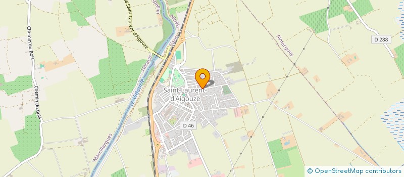 localisation de l'entreprise MADAME LILI PECH  SAINT-LAURENT-D'AIGOUZE