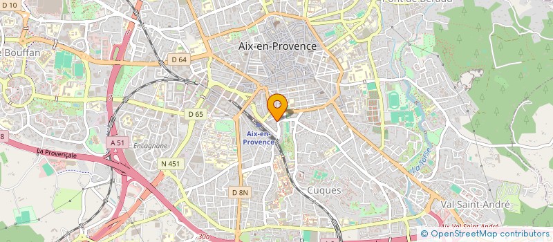 localisation de l'entreprise MADAME LILI RAVAUX à AIX-EN-PROVENCE