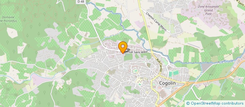 localisation de l'entreprise MADAME LILI ROOSE à COGOLIN