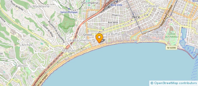 localisation de l'entreprise MADAME LILI SANGERMANI  NICE