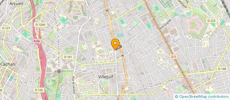 localisation de l'entreprise MADAME LILI VANDENEECKHOUTTE  VILLEJUIF