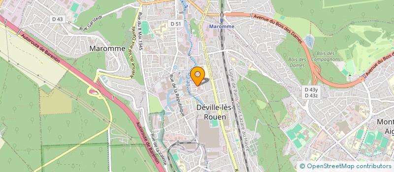 localisation de l'entreprise MADAME LILI VIARD à DEVILLE-LES-ROUEN
