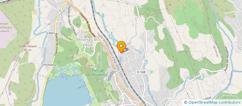 localisation de l'entreprise MADAME LILIA AIDOUNE  SAINT-CHAMAS