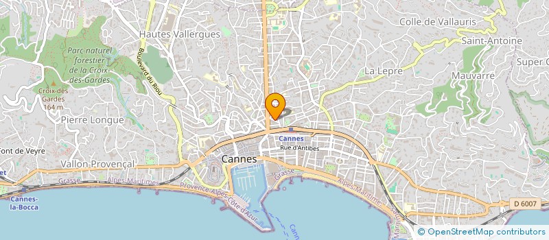 localisation de l'entreprise MADAME LILIA AJDERI  CANNES