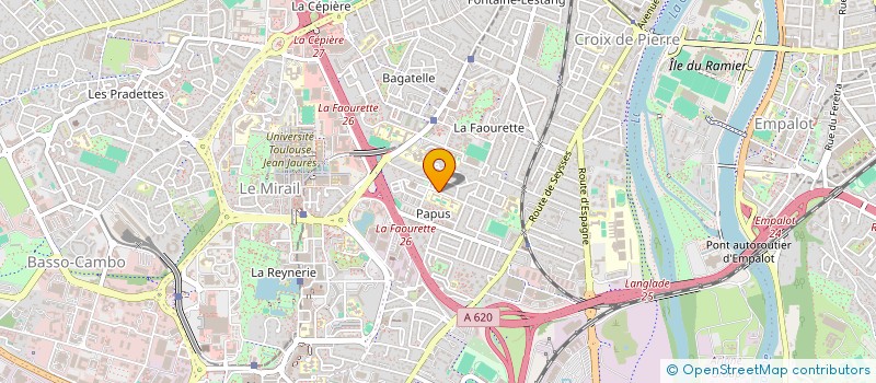 localisation de l'entreprise MADAME LILIA BADRI à TOULOUSE