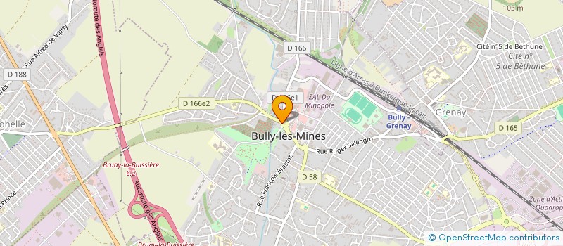 localisation de l'entreprise MADAME LILIA BEN FRAJ à BULLY-LES-MINES