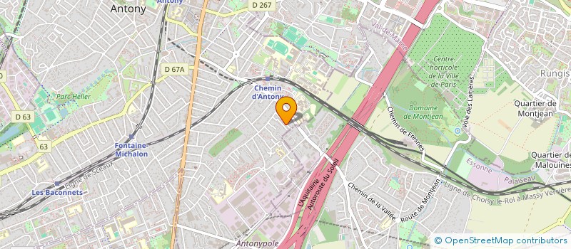 localisation de l'entreprise MADAME LILIA BEN MACHA à ANTONY