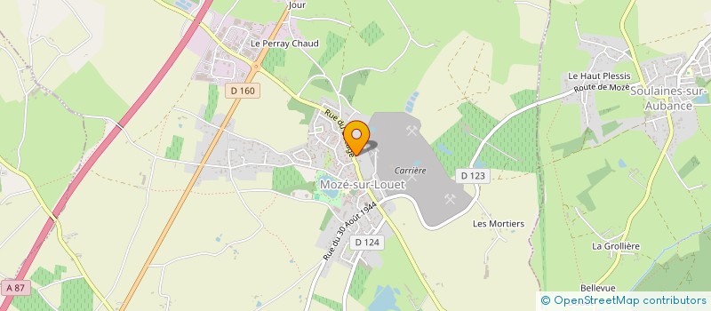 localisation de l'entreprise MADAME LILIA BEN SALEM  MOZE-SUR-LOUET