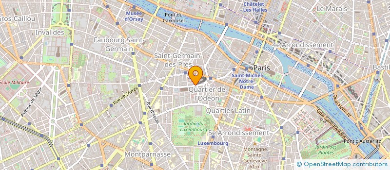 localisation de l'entreprise MADAME LILIA BENOMAR  PARIS