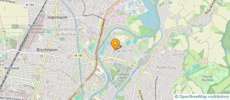 localisation de l'entreprise MADAME LILIA BERRICHE à STRASBOURG