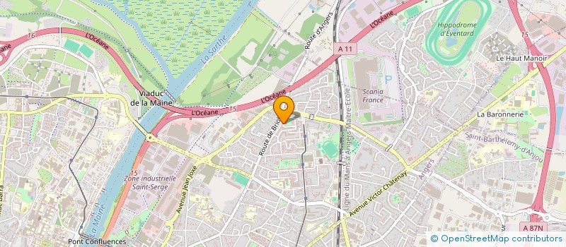 localisation de l'entreprise MADAME LILIA BOUCHMILA à ANGERS