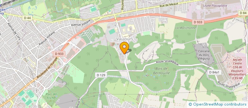 localisation de l'entreprise MADAME LILIA BOUNEBBAB  VAUJOURS