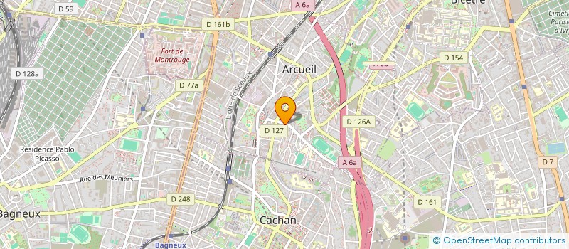 localisation de l'entreprise MADAME LILIA BUTNARU à ARCUEIL