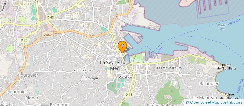 localisation de l'entreprise MADAME LILIA CEBANU à LA SEYNE-SUR-MER