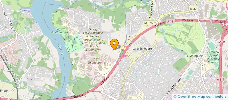 localisation de l'entreprise MADAME LILIA CHASLERIE à NANTES