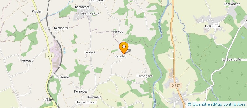 localisation de l'entreprise MADAME LILIA DELLAL  PLOUISY