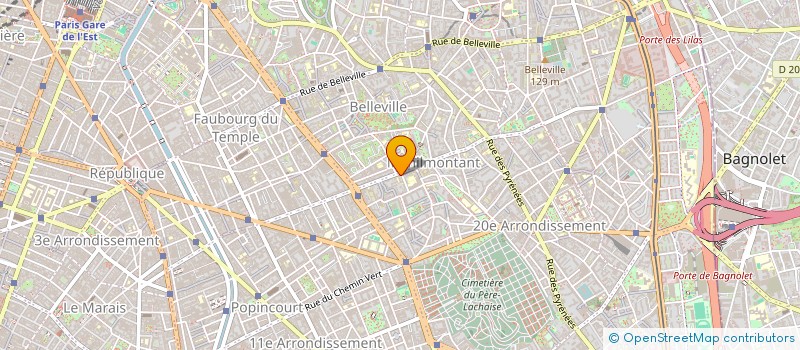 localisation de l'entreprise MADAME LILIA DJAITI  PARIS