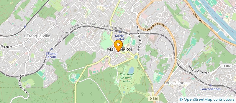localisation de l'entreprise MADAME LILIA EL GOLLI à MARLY-LE-ROI