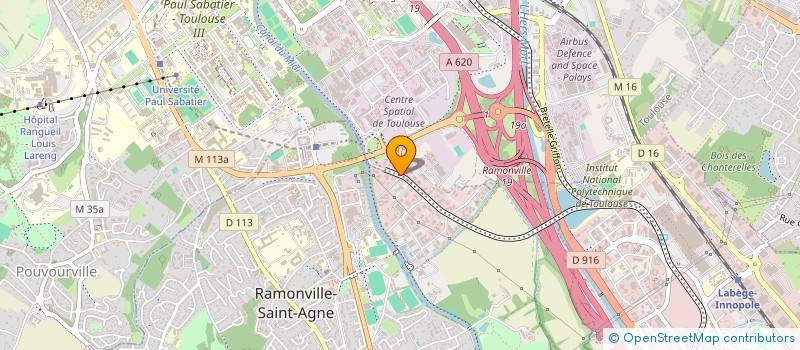 localisation de l'entreprise MADAME LILIA HAFIS à TOULOUSE
