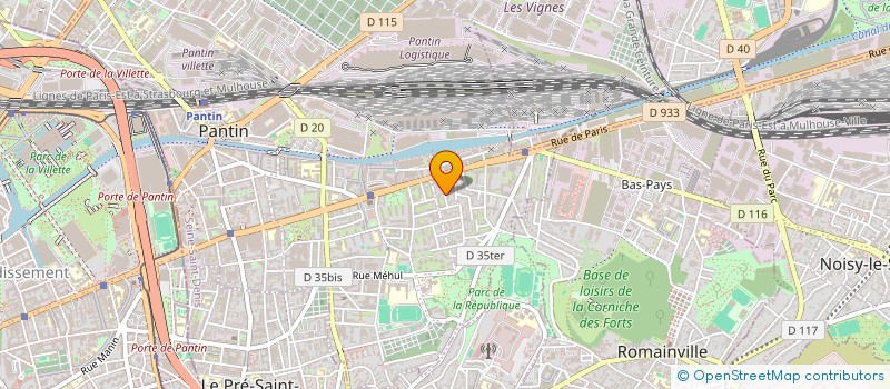 localisation de l'entreprise MADAME LILIA HAMIDI à MONTREUIL