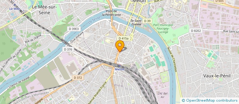 localisation de l'entreprise MADAME LILIA HAMMICHE  MELUN