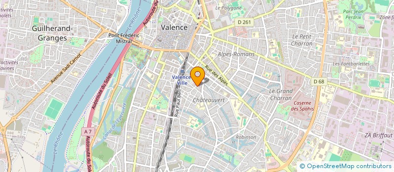 localisation de l'entreprise MADAME LILIA LACONICH BAREIRO  VALENCE