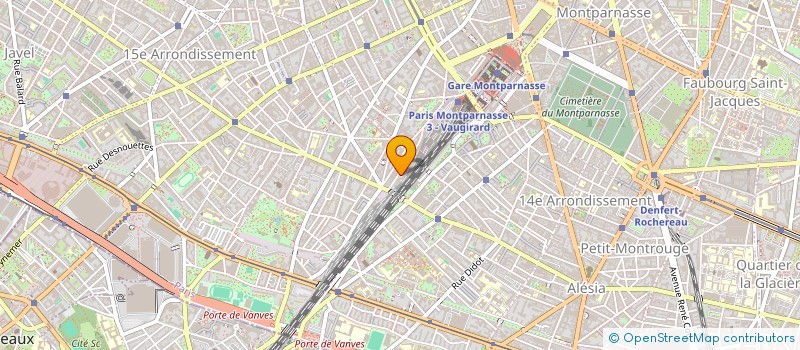 localisation de l'entreprise MADAME LILIA LAHCENE  PARIS