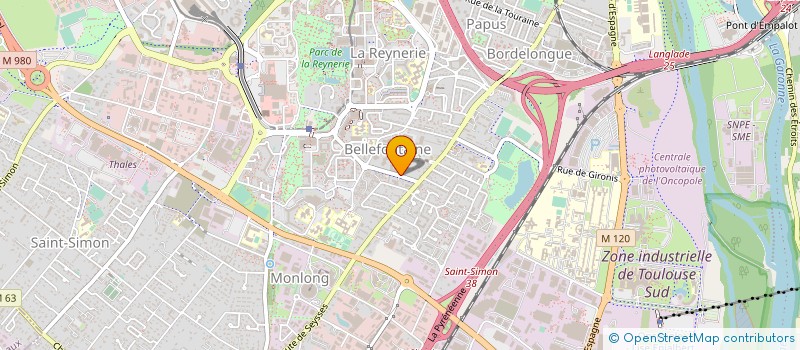 localisation de l'entreprise MADAME LILIA LAHMARI à TOULOUSE