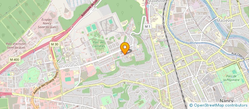 localisation de l'entreprise MADAME LILIA LOPES  NANCY