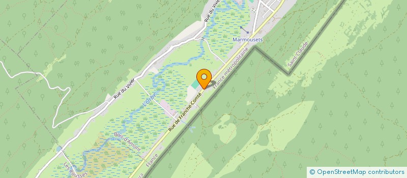 localisation de l'entreprise MADAME LILIA MARTINS  BOIS-D'AMONT