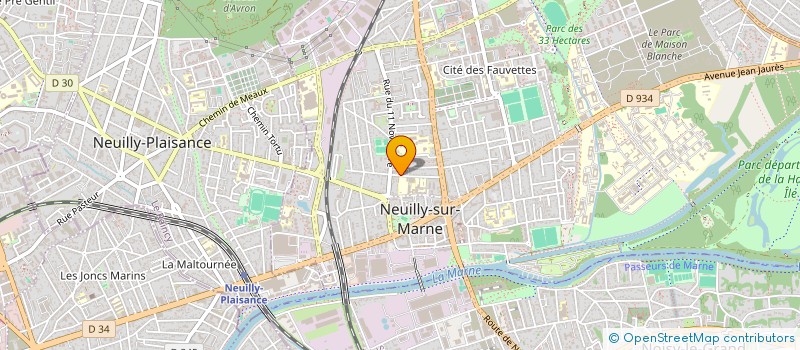 localisation de l'entreprise MADAME LILIA OVAKIMOVA à NEUILLY-SUR-MARNE