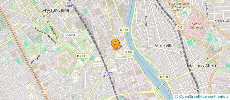 localisation de l'entreprise MADAME LILIA PLESCA à VITRY-SUR-SEINE