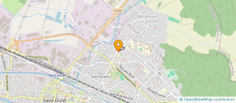 localisation de l'entreprise MADAME LILIA RADJEI à SAINT-DIZIER