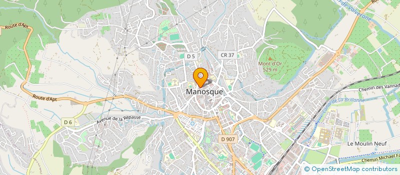 localisation de l'entreprise MADAME LILIA REDJEM à MANOSQUE