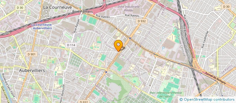 localisation de l'entreprise MADAME LILIA VASILASCU à AUBERVILLIERS