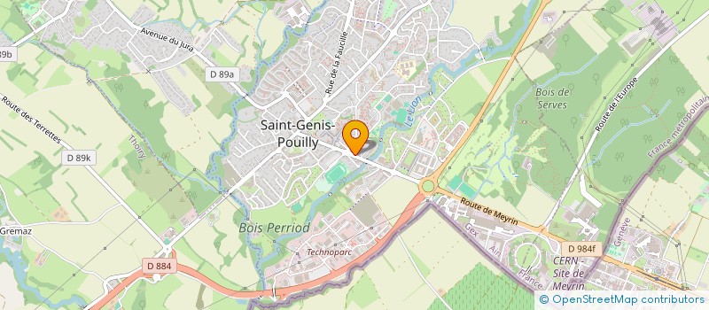 localisation de l'entreprise MADAME LILIA ZEGHIB à SAINT-GENIS-POUILLY
