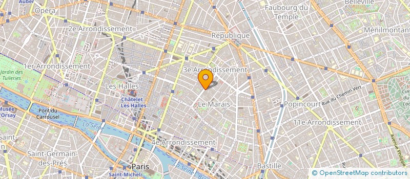 localisation de l'entreprise MADAME LILIAM CARVAJAL  PARIS